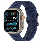 Breathable Holes Silicone Watch Band
