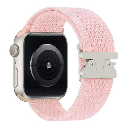 Parachute Buckle Knitted Nylon Watch Band, For Apple Watch 46mm / 49mm / 45mm / 44mm, For Apple Watch 42mm / 41mm / 40mm / 38mm - DealBuddy