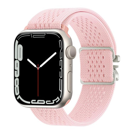 Parachute Buckle Knitted Nylon Watch Band, For Apple Watch 46mm / 49mm / 45mm / 44mm, For Apple Watch 42mm / 41mm / 40mm / 38mm - DealBuddy
