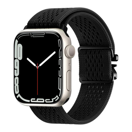 Parachute Buckle Knitted Nylon Watch Band, For Apple Watch 46mm / 49mm / 45mm / 44mm, For Apple Watch 42mm / 41mm / 40mm / 38mm - DealBuddy
