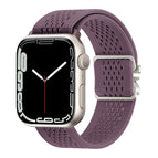 For Apple Watch 42mm / 41mm / 40mm / 38mm / Smokey Purple