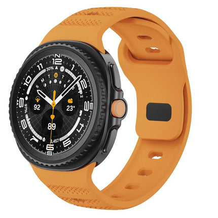 Dots Texture Black Buckle Silicone Watch Band, For Samsung Galaxy Watch8 / Watch8 Classic - DealBuddy