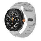 Dots Texture Black Buckle Silicone Watch Band