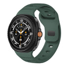 Dots Texture Black Buckle Silicone Watch Band