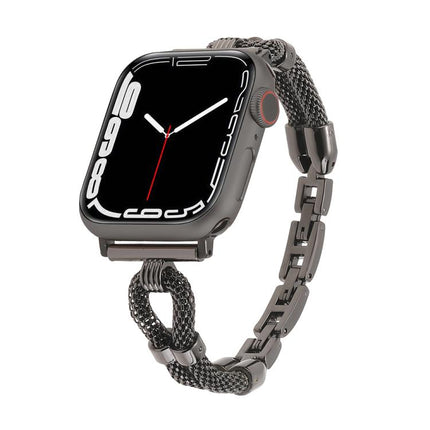 Copper Chain Metal Watch Band, For Apple Watch 46mm / 49mm / 45mm / 44mm, For Apple Watch 42mm / 41mm / 40mm / 38mm - DealBuddy