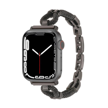 Copper Chain Metal Watch Band, For Apple Watch 46mm / 49mm / 45mm / 44mm, For Apple Watch 42mm / 41mm / 40mm / 38mm - DealBuddy