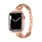 Copper Chain Metal Watch Band, For Apple Watch 46mm / 49mm / 45mm / 44mm, For Apple Watch 42mm / 41mm / 40mm / 38mm - DealBuddy