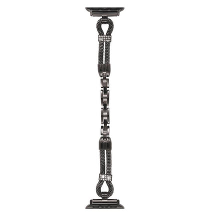 Copper Chain Diamonds Metal Watch Band