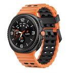 For Samsung Galaxy Watch8 / Watch8 Classic / Orange Black