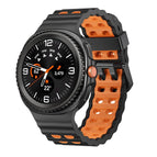 For Samsung Galaxy Watch8 / Watch8 Classic / Black Orange