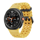 Ocean Style Quick Release Buckle Solid Color Silicone Watch Band