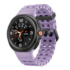 Ocean Style Quick Release Buckle Solid Color Silicone Watch Band, For Samsung Galaxy Watch8 / Watch8 Classic - DealBuddy