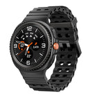 Ocean Style Quick Release Buckle Solid Color Silicone Watch Band