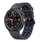 Ocean Style Quick Release Buckle Solid Color Silicone Watch Band