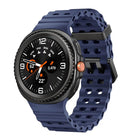Ocean Style Quick Release Buckle Solid Color Silicone Watch Band