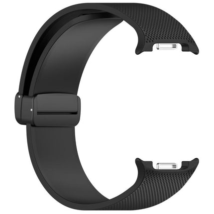 Small Plaid Texture Magnetic Buckle Silicone Watch Band