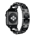 Square Diamond Zinc Alloy Watch Band, For Apple Watch 46mm / 49mm / 45mm / 44mm, For Apple Watch 42mm / 41mm / 40mm / 38mm - DealBuddy