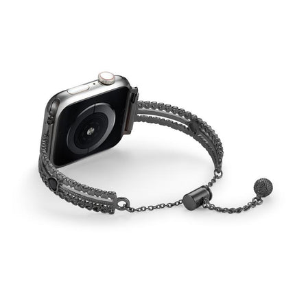 White Stone Love Bracelet Zinc Alloy Watch Band
