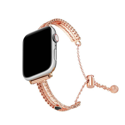 White Stone Love Bracelet Zinc Alloy Watch Band, For Apple Watch 46mm / 49mm / 45mm / 44mm, For Apple Watch 42mm / 41mm / 40mm / 38mm - DealBuddy