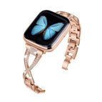 For Apple Watch 42mm / 41mm / 40mm / 38mm / Rose Gold
