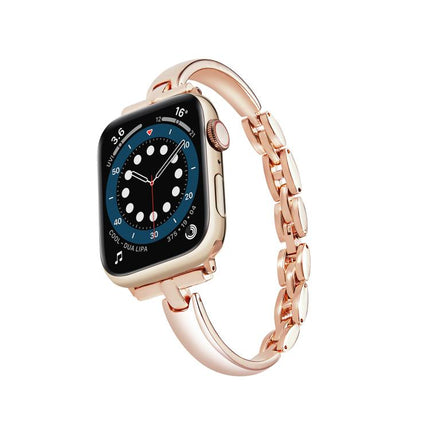 Metal Bracelets Zinc Alloy Watch Band, For Apple Watch 46mm / 49mm / 45mm / 44mm, For Apple Watch 42mm / 41mm / 40mm / 38mm - DealBuddy