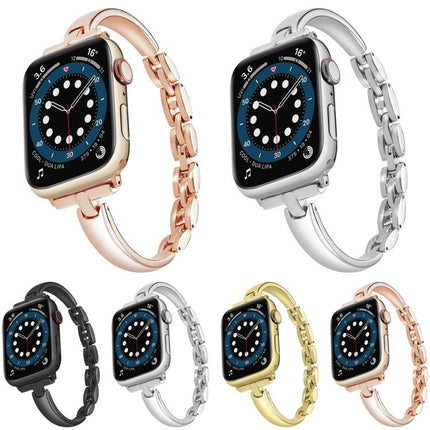 Metal Bracelets Zinc Alloy Watch Band, For Apple Watch 46mm / 49mm / 45mm / 44mm, For Apple Watch 42mm / 41mm / 40mm / 38mm - DealBuddy