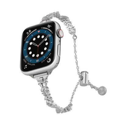 Wings Crushed Diamonds Zinc Alloy Watch Band, For Apple Watch 46mm / 49mm / 45mm / 44mm, For Apple Watch 42mm / 41mm / 40mm / 38mm - DealBuddy