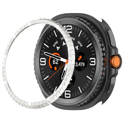 Single Row Diamond Metal Watch Protection Ring, For Samsung Galaxy Watch8 Classic 46mm - DealBuddy