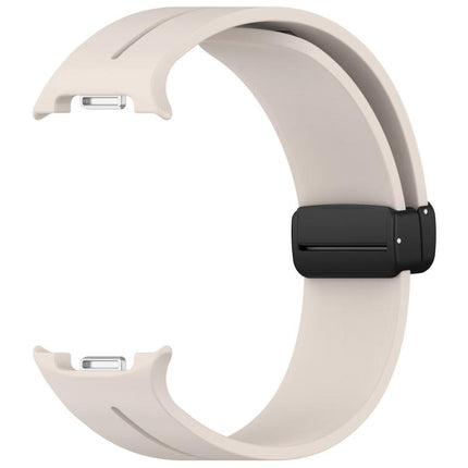 Fold Magnetic Buckle Silicone Watch Band, For Samsung Galaxy Watch8 / Watch8 Classic - DealBuddy