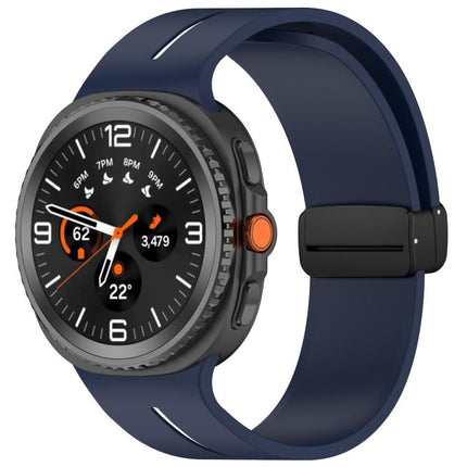 Fold Magnetic Buckle Silicone Watch Band, For Samsung Galaxy Watch8 / Watch8 Classic - DealBuddy