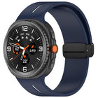 Fold Magnetic Buckle Silicone Watch Band, For Samsung Galaxy Watch8 / Watch8 Classic - DealBuddy
