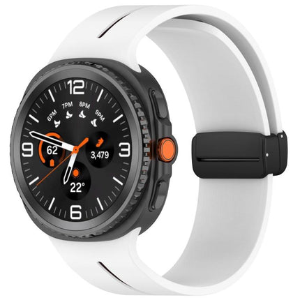 Fold Magnetic Buckle Silicone Watch Band, For Samsung Galaxy Watch8 / Watch8 Classic - DealBuddy