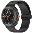 Fold Magnetic Buckle Silicone Watch Band, For Samsung Galaxy Watch8 / Watch8 Classic - DealBuddy