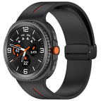For Samsung Galaxy Watch8 / Watch8 Classic / Black Red