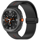 Fold Magnetic Buckle Silicone Watch Band, For Samsung Galaxy Watch8 / Watch8 Classic - DealBuddy