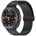Fold Magnetic Buckle Silicone Watch Band, For Samsung Galaxy Watch8 / Watch8 Classic - DealBuddy