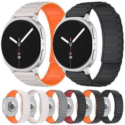 I-shaped Magnetic Silicone Watch Band, For Samsung Galaxy Watch8 / Watch8 Classic - DealBuddy