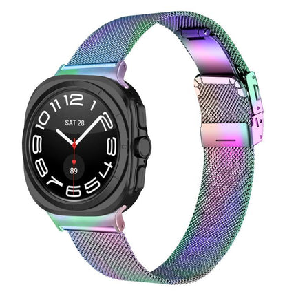 Turtle Buckle Milanese Metal Watch Band