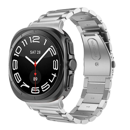 Three Beads Stainless Steel Watch Band