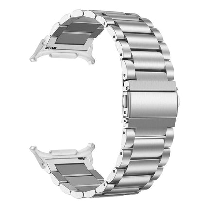 Three Beads Stainless Steel Watch Band