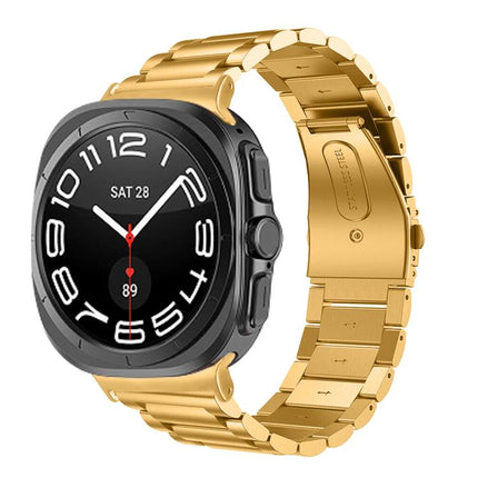 Three Beads Stainless Steel Watch Band