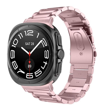 Three Beads Stainless Steel Watch Band