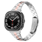 For Samsung Galaxy Watch Ultra 47mm / Ultra 2025 / Silver Pink Gold