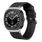 Dual Sides Lychee Genuine Leather Watch Band, For Samsung Galaxy Watch Ultra 47mm / Ultra 2025 - DealBuddy
