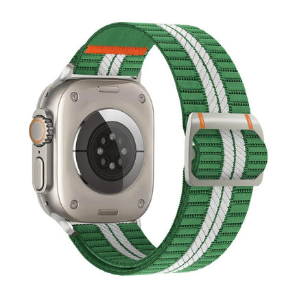 Watchman Mechanical Buckle Nylon Watch Band, For Apple Watch 46mm / 49mm / 45mm / 44mm, For Apple Watch 42mm / 41mm / 40mm / 38mm - DealBuddy