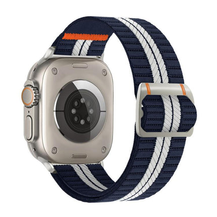 Watchman Mechanical Buckle Nylon Watch Band, For Apple Watch 46mm / 49mm / 45mm / 44mm, For Apple Watch 42mm / 41mm / 40mm / 38mm - DealBuddy