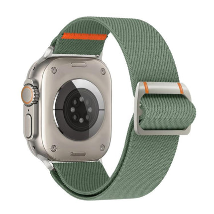 Watchman Mechanical Buckle Nylon Watch Band, For Apple Watch 46mm / 49mm / 45mm / 44mm, For Apple Watch 42mm / 41mm / 40mm / 38mm - DealBuddy