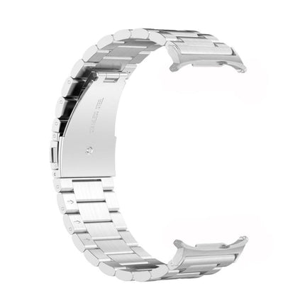 Three Beads Stainless Steel Watch Band with Removal Tool, For Samsung Galaxy Watch Ultra 47mm / Ultra 2025, For Samsung Galaxy Watch8 / Watch8 Classic - DealBuddy
