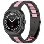For Samsung Galaxy Watch Ultra 47mm / Ultra 2025 / Black Pink