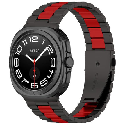 Three Beads Stainless Steel Watch Band with Removal Tool